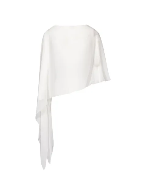 Antonelli asymmetric draped poncho
