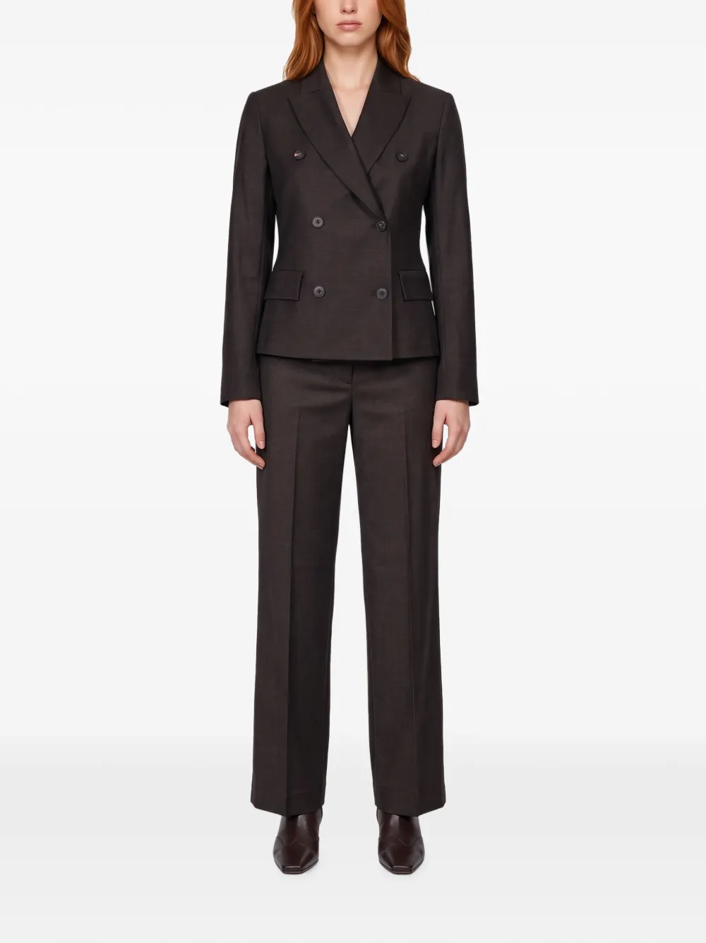 Antonelli Hayez double-breasted blazer Bruin