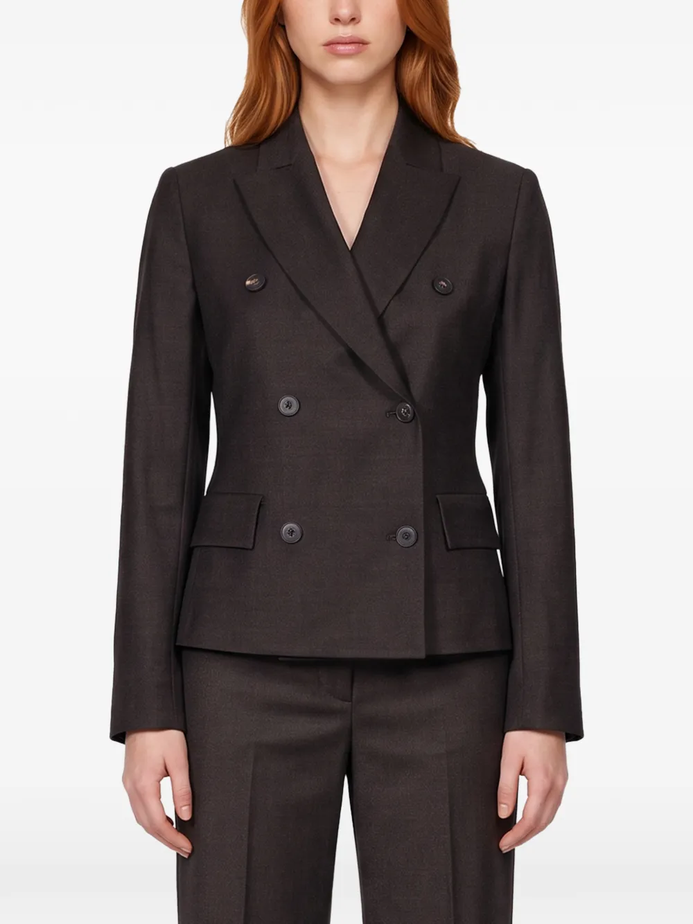 Antonelli Hayez double-breasted blazer Bruin