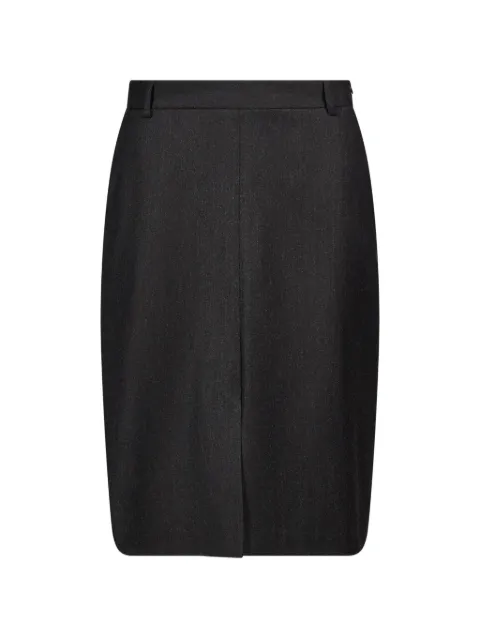 Antonelli Klimt belt-loop midi pencil skirt