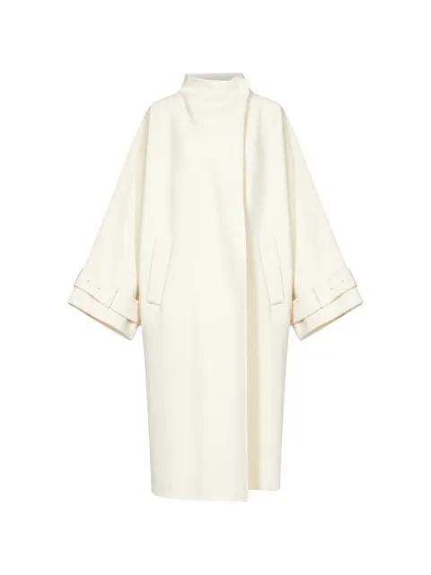 DARKPARK Alba buckled-cuff high-neck oversize coat