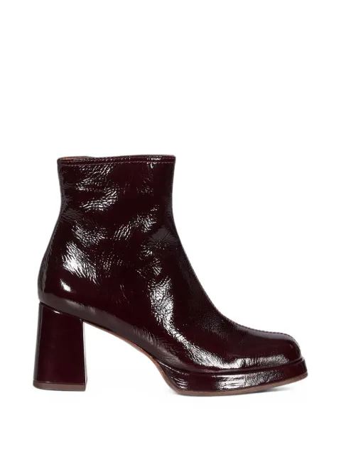 Chie Mihara Ketin patent-finish platform ankle boots