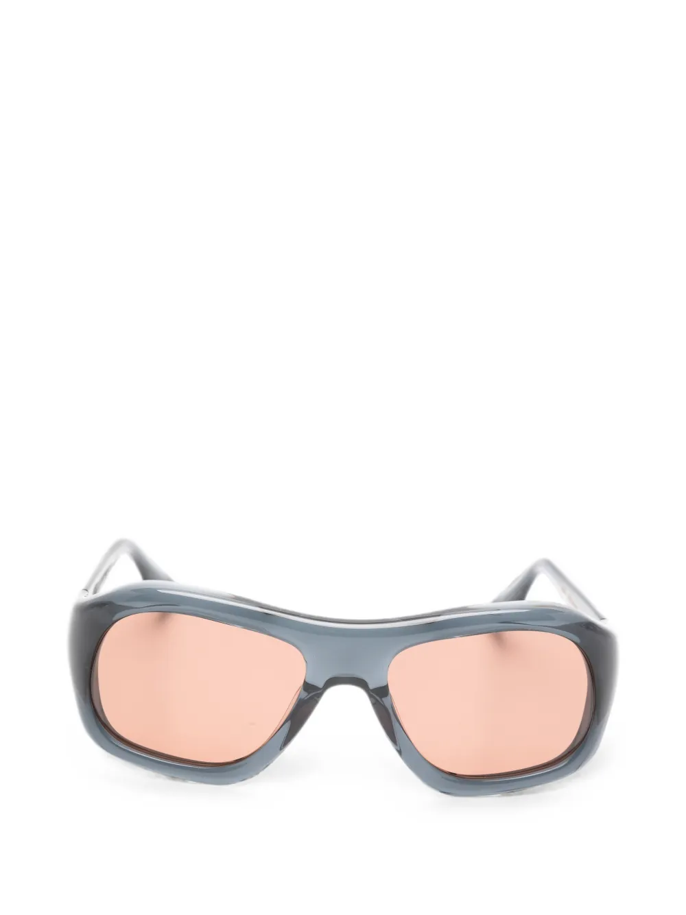 Port Tanger Gray geometric-frame sunglasses - Blu