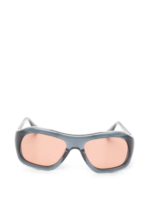 Port Tanger Gray geometric-frame sunglasses
