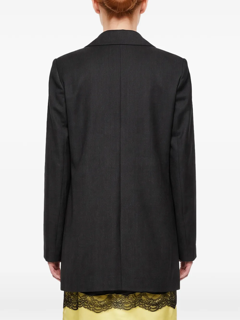 Antonelli single-breasted notched-lapels jacket Grijs