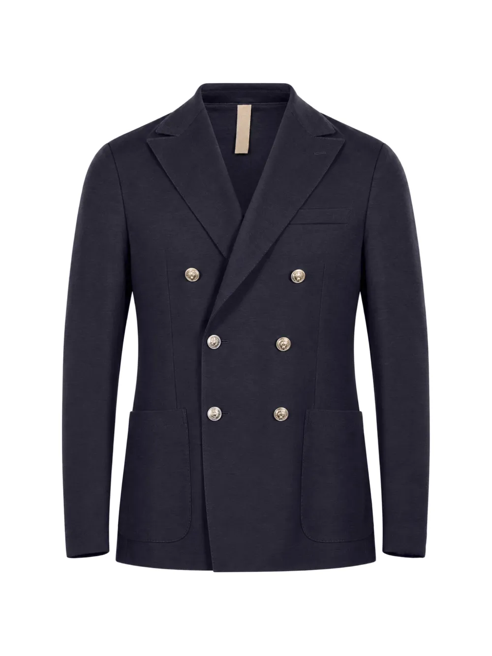 Eleventy double-breasted peak-lapel jacket | Blue | Image 1