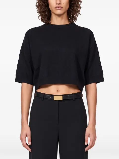 Gotha Lilou cropped short-sleeve sweater