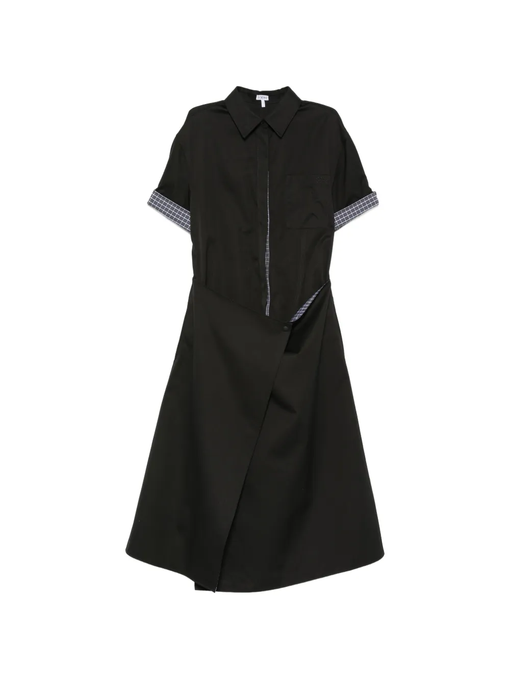LOEWE Chemisier a quadri - Nero