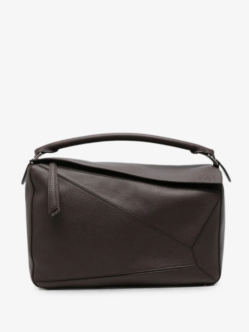 LOEWE 퍼즐 라지 토트 백 | 브라운 | Image 1
