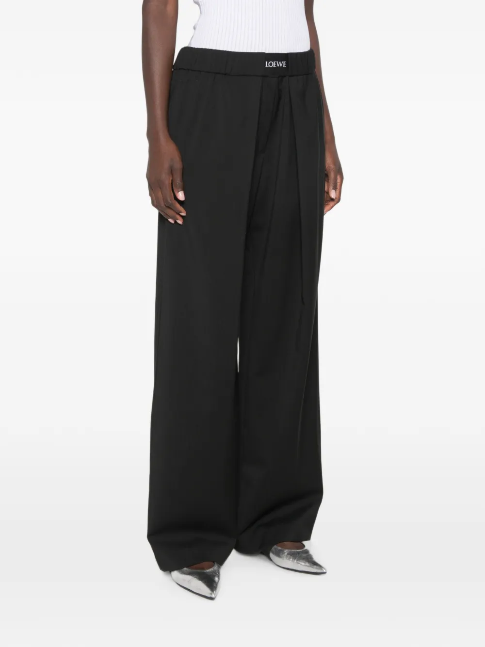 LOEWE Wollen broek Zwart