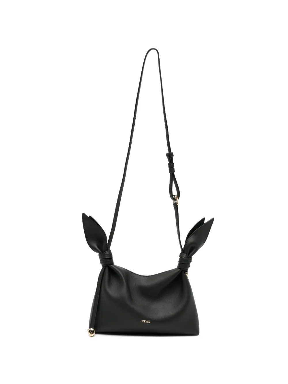LOEWE 파세오 레더 크로스 백 | 블랙 | Image 1