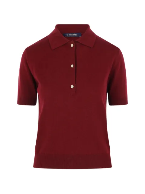 'S Max Mara Pomposa knit polo shirt