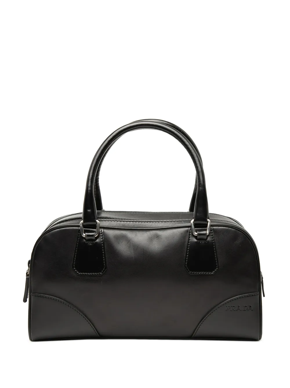 Prada Pre-Owned 2010-2026 Soft Calf Bowling Bag handbag - Nero