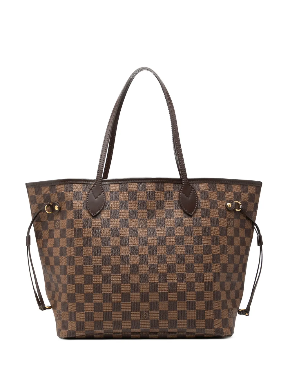 Louis Vuitton Pre-Owned 2012 Damier Ebene Neverfull MM tote bag - Brown