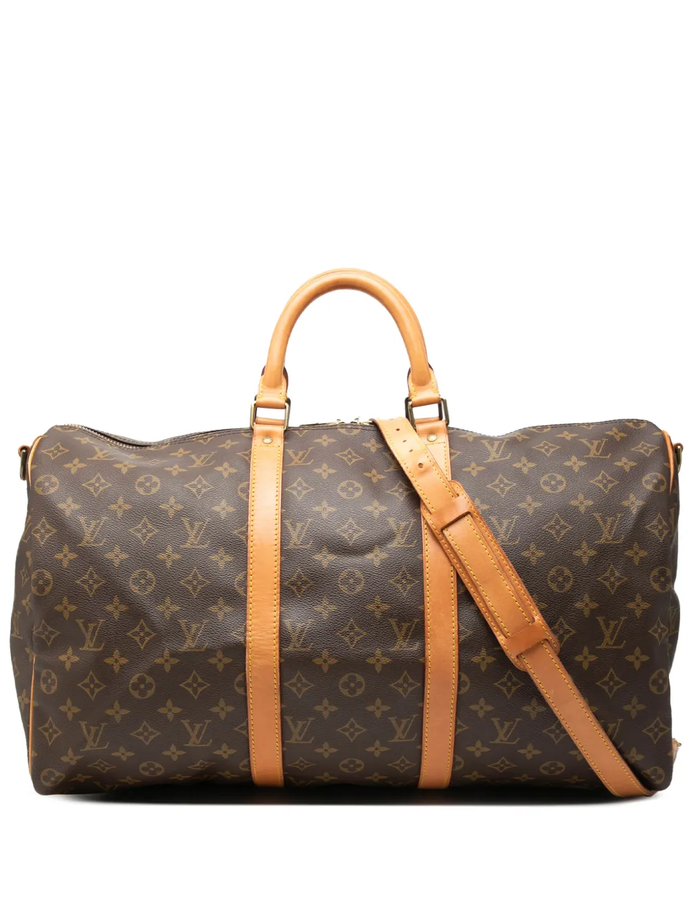 Louis Vuitton Pre-Owned 1992 Monogram Keepall Bandouliere 50 travel bag - Marrone