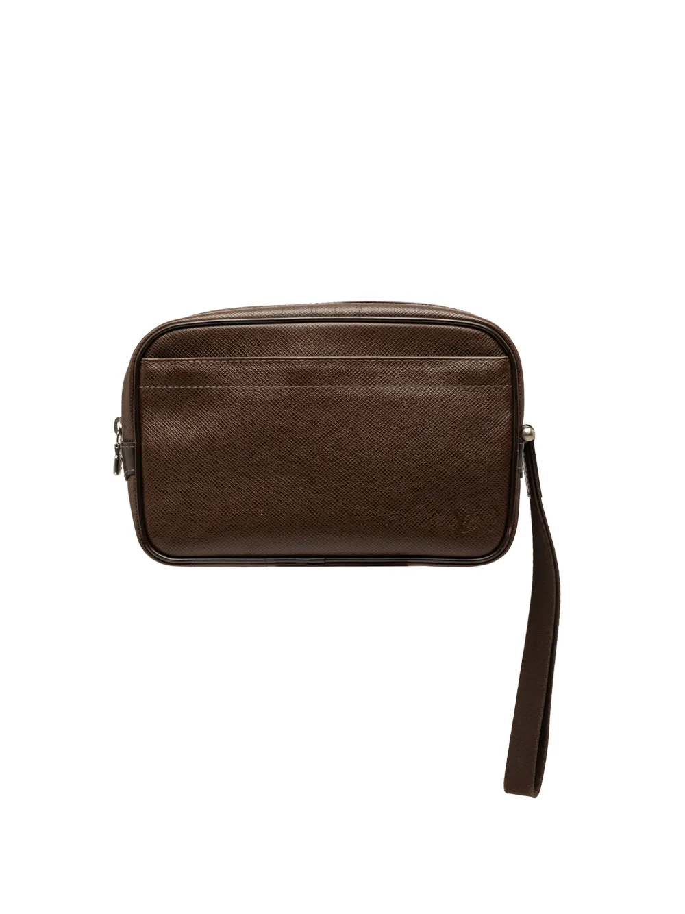 Louis Vuitton Pre-Owned 2005 Taiga Pochette Kaluga clutch bag - Marrone