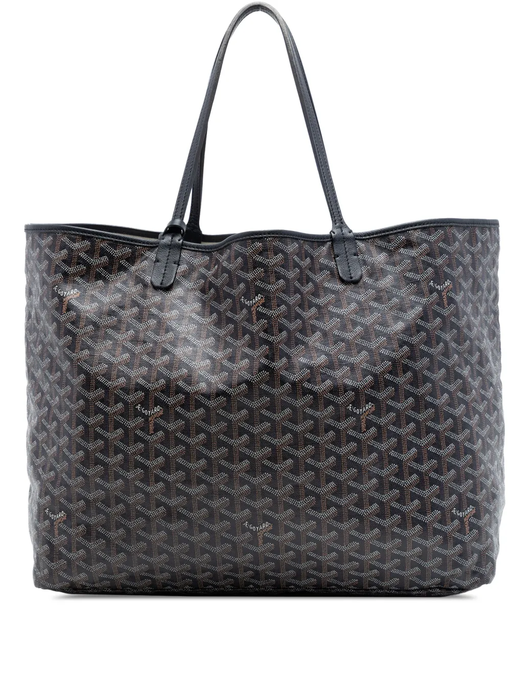 Goyard Pre-Owned 2018 Goyardine Saint Louis GM tote bag - Black