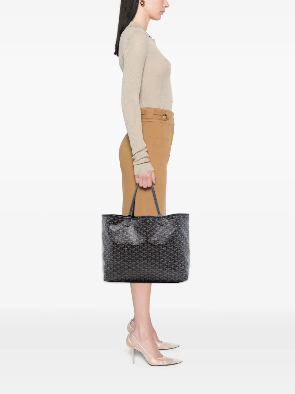 Goyard Pre-Owned 2018 ゴヤールディン サンルイ GM トートバッグ