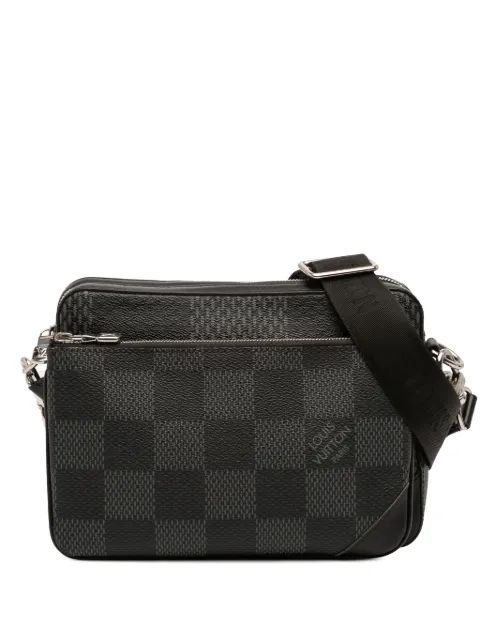 Louis Vuitton Pre-Owned 2020-2026 Damier Graphite 3D Trio Messenger Bag crossbody bag
