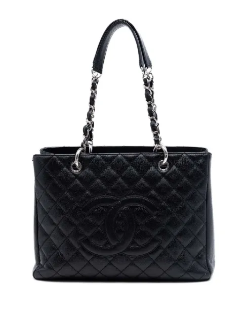 CHANEL Pre-Owned Caviar Grand Shopping tote fra 2008-2009
