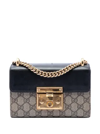 Gucci Pre-Owned 2016-2026 スモール GGスプリーム ビー パドロック