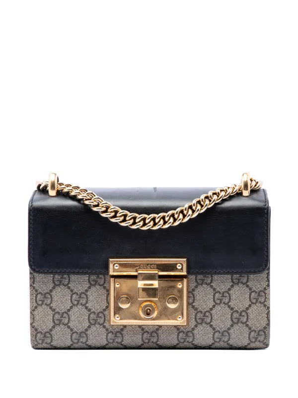 GUCCI GGスプリーム パドロックショルダーバッグメンズ＆レディース