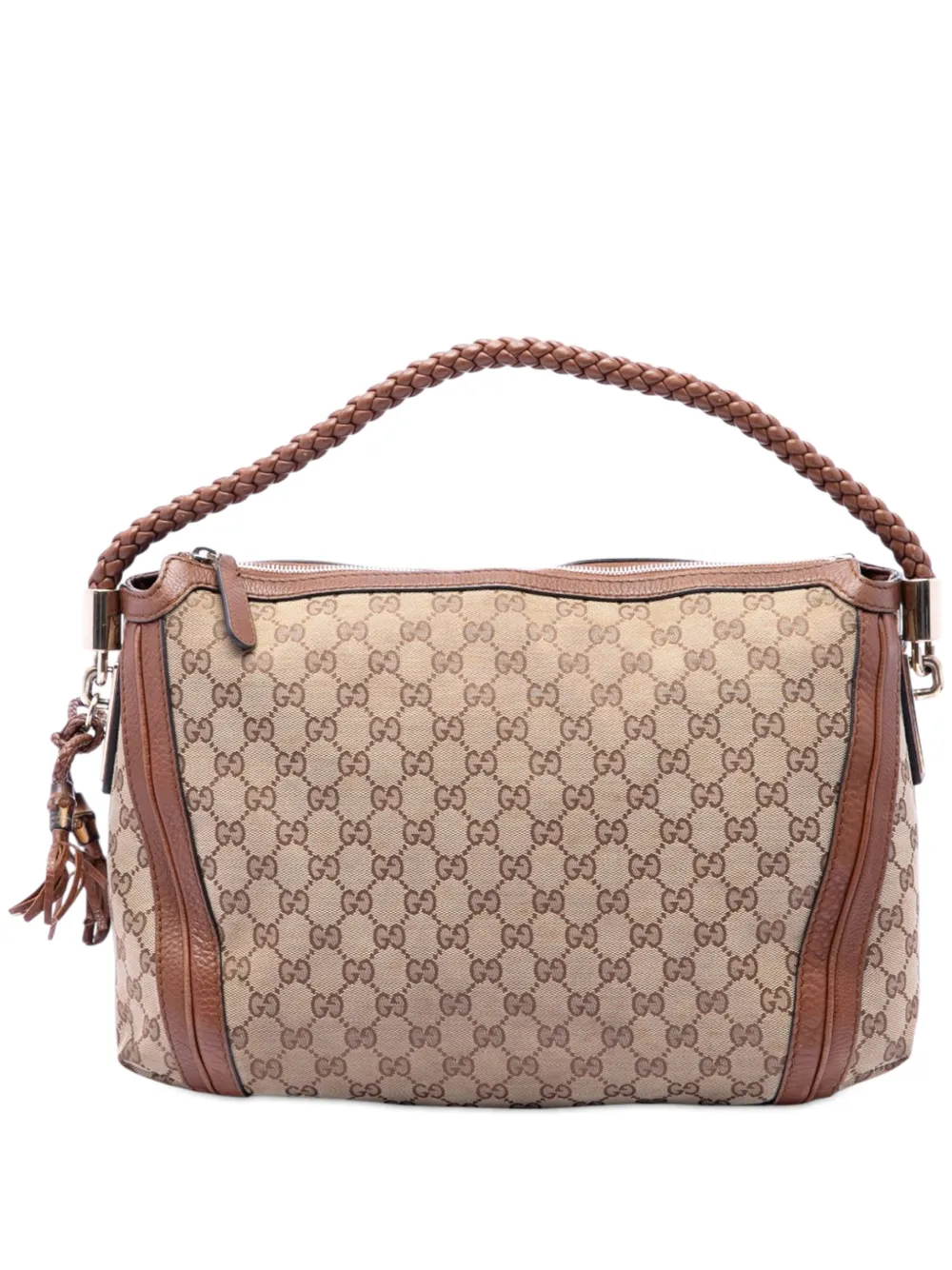 Gucci Pre-Owned 2016-2026 Medium GG Canvas Bella shoulder bag - Toni neutri