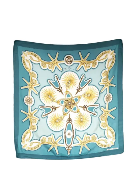 Hermès Pre-Owned 1970s Les Eperons silk scarf