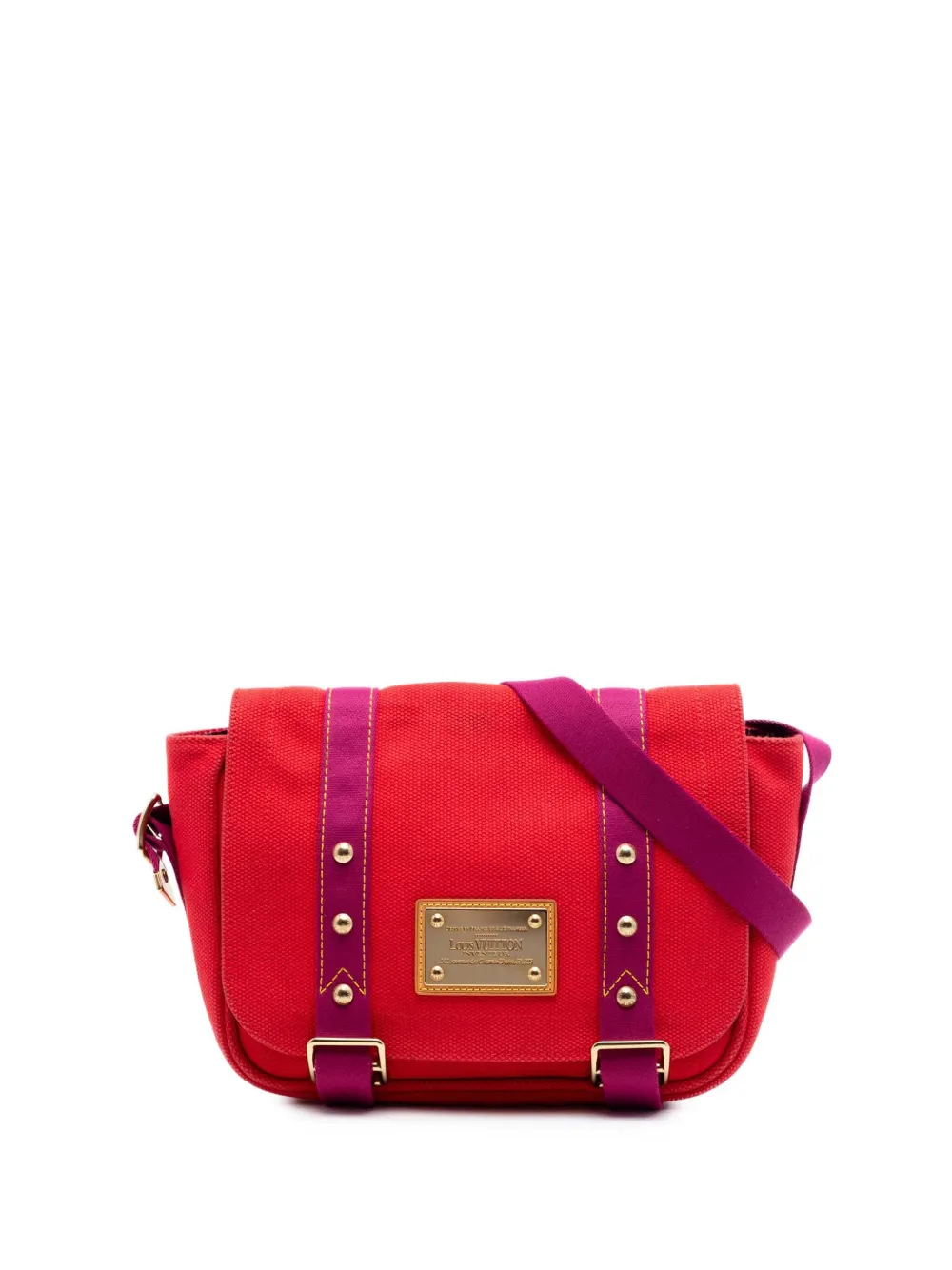 Louis Vuitton Pre-Owned 2005 Antigua Besace PM crossbody bag - Rosso