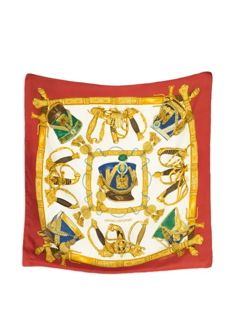 Hermès Pre-Owned 1985 Grand Uniforme silk scarf