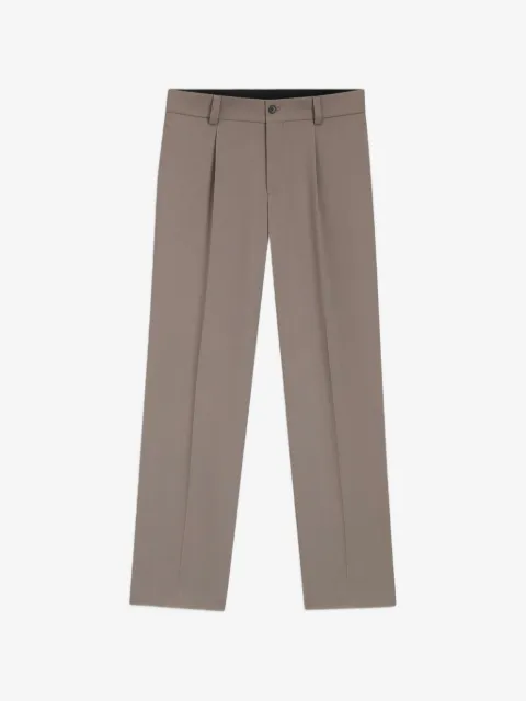 HUGO pleated-detail straight-leg trousers
