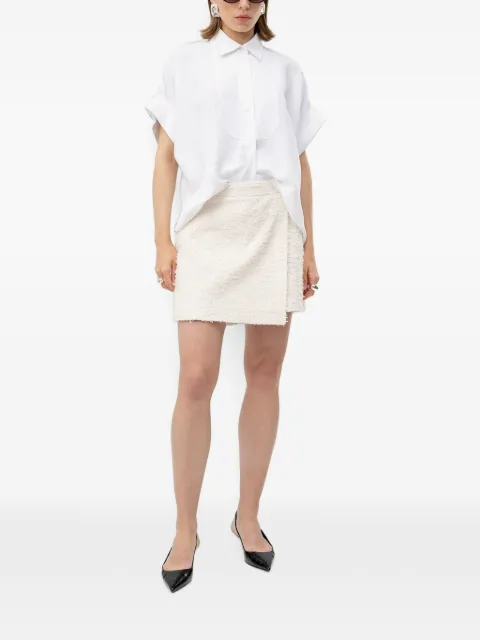 BOSS pantalones cortos con diseño cruzado