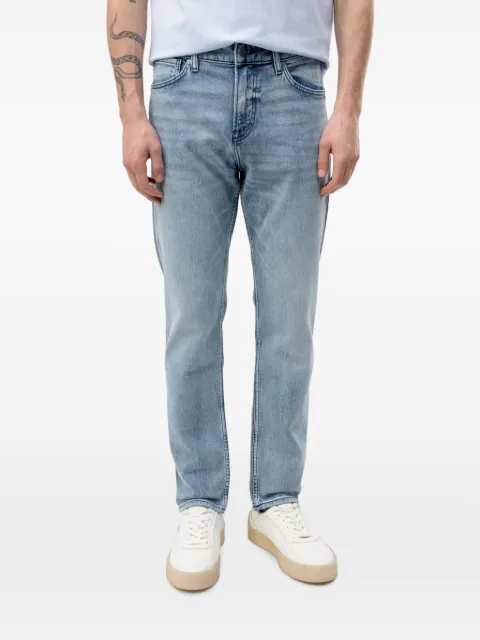 BOSS light-wash tapered-leg jeans