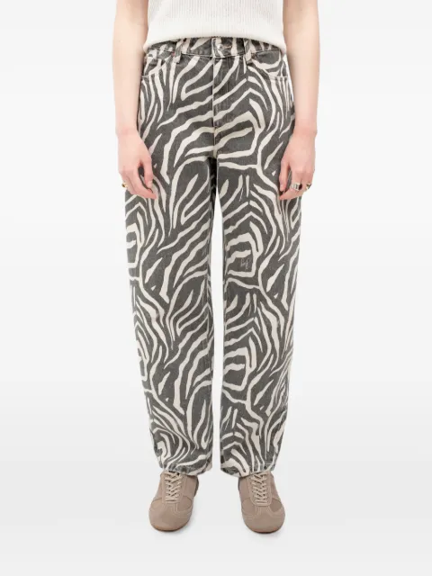 HUGO zebra-print jeans