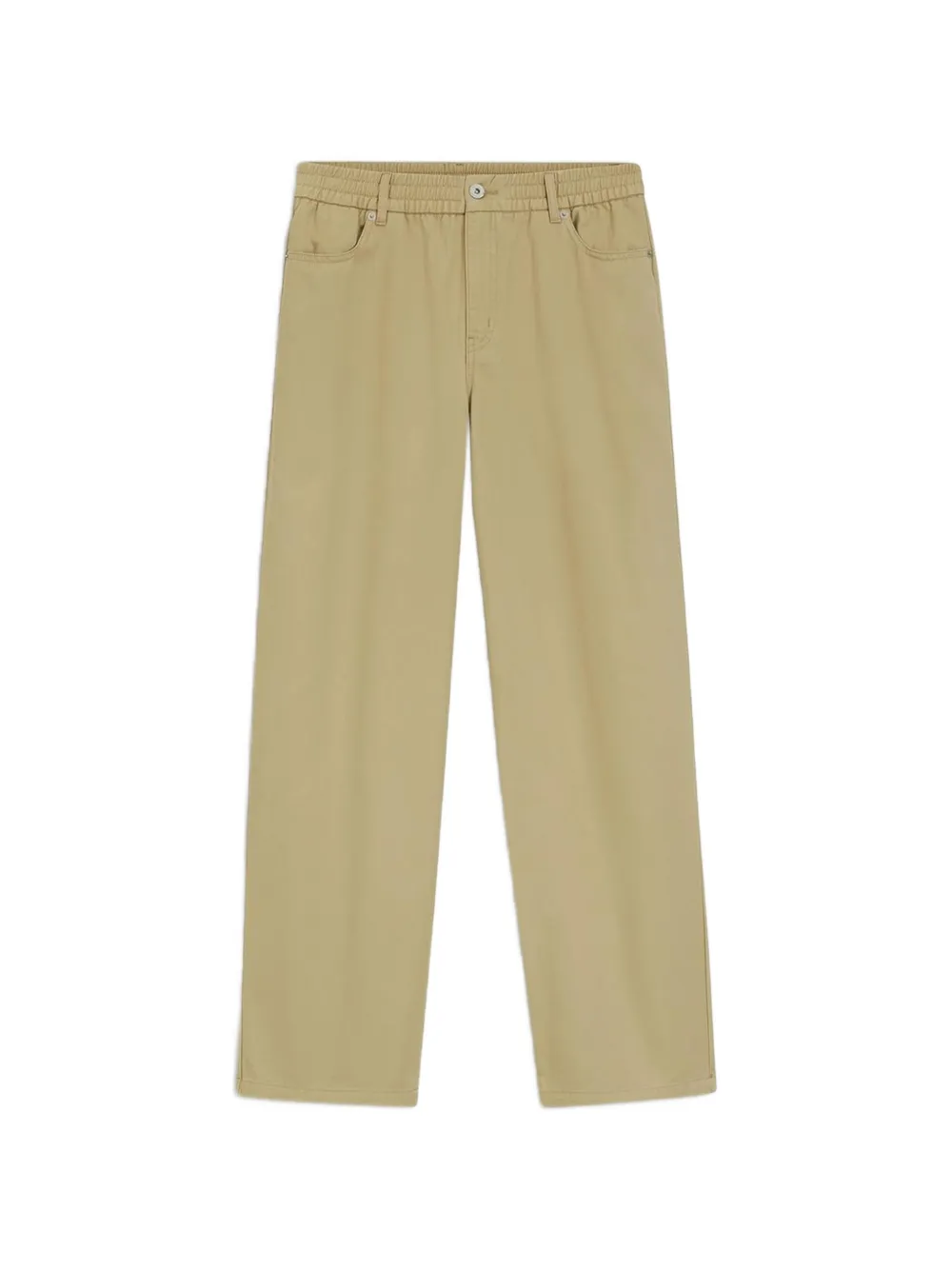 HUGO elasticated-waist five-pocket trousers - Nude