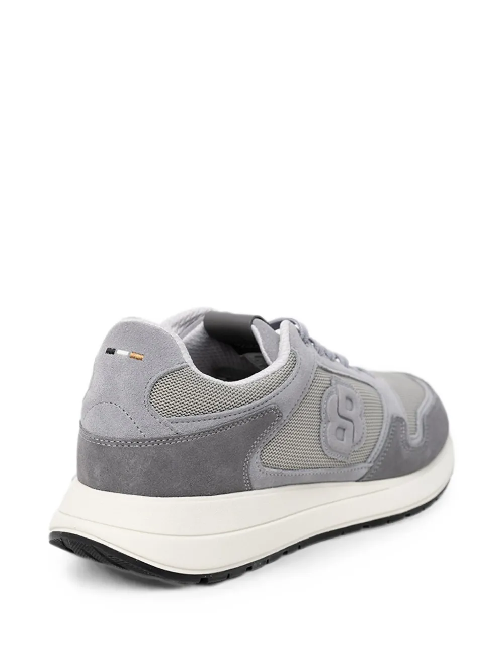 BOSS Sneakers met logopatch Grijs