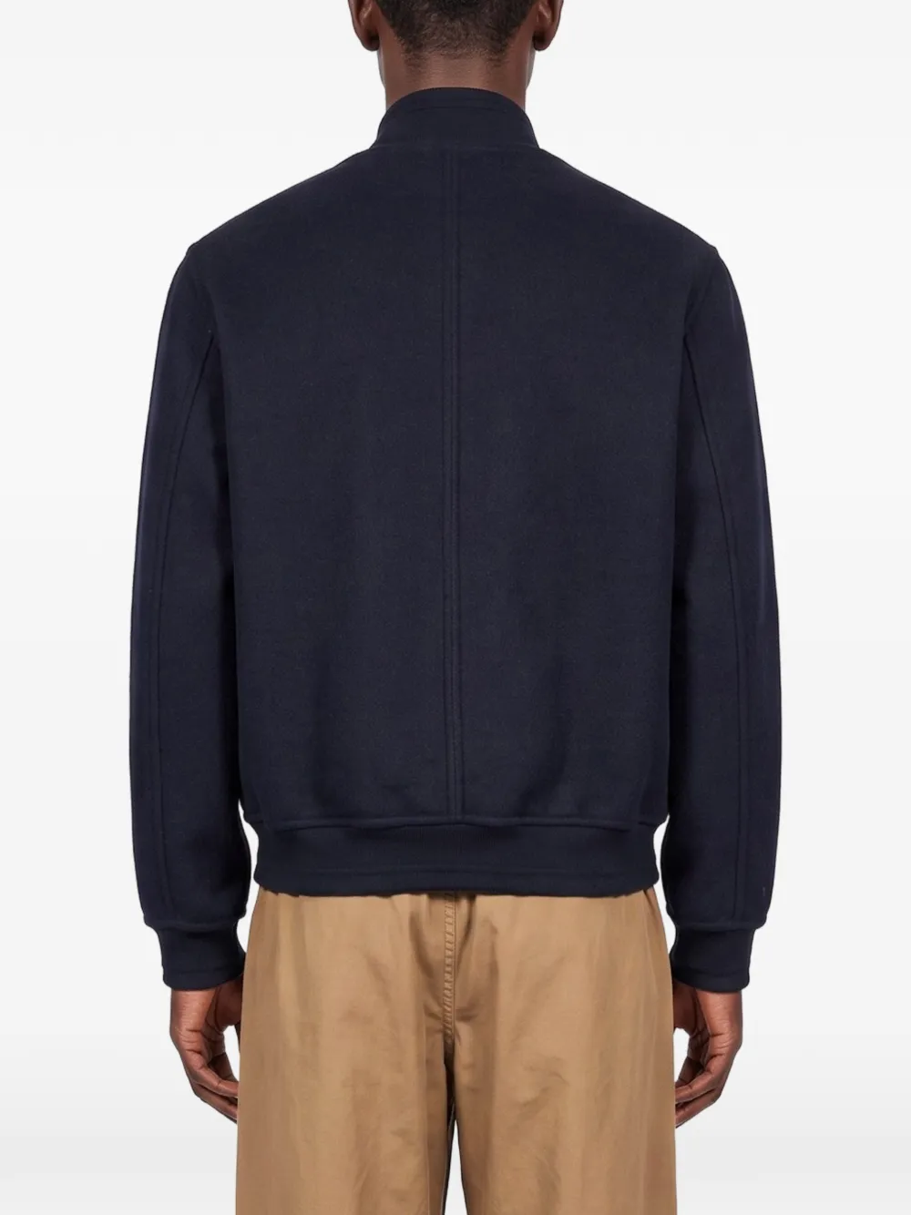 Canali reversible bomber jacket Blauw