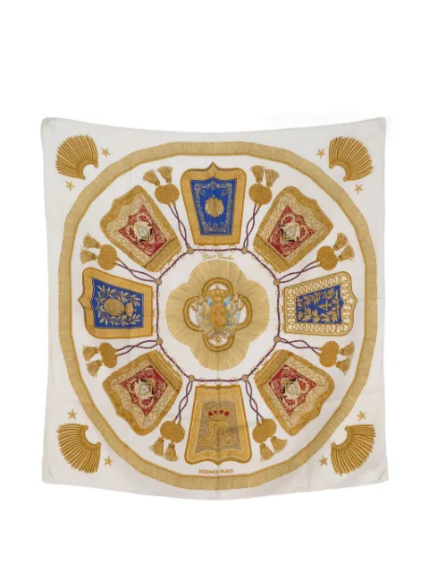 Hermès Pre-Owned 1989 Poste et Cavalerie silk scarf