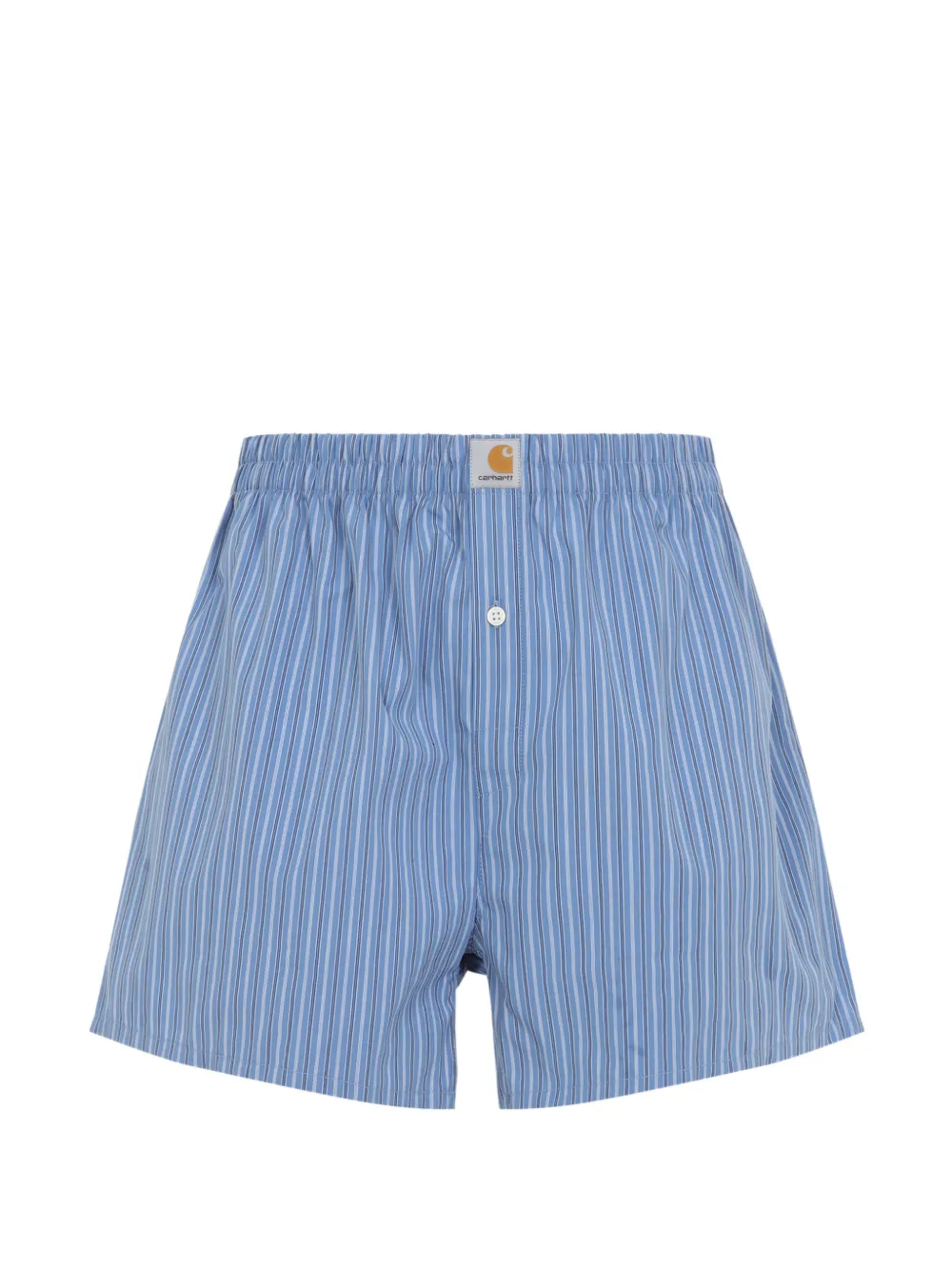 Carhartt WIP stripe-print boxer shorts - Blau