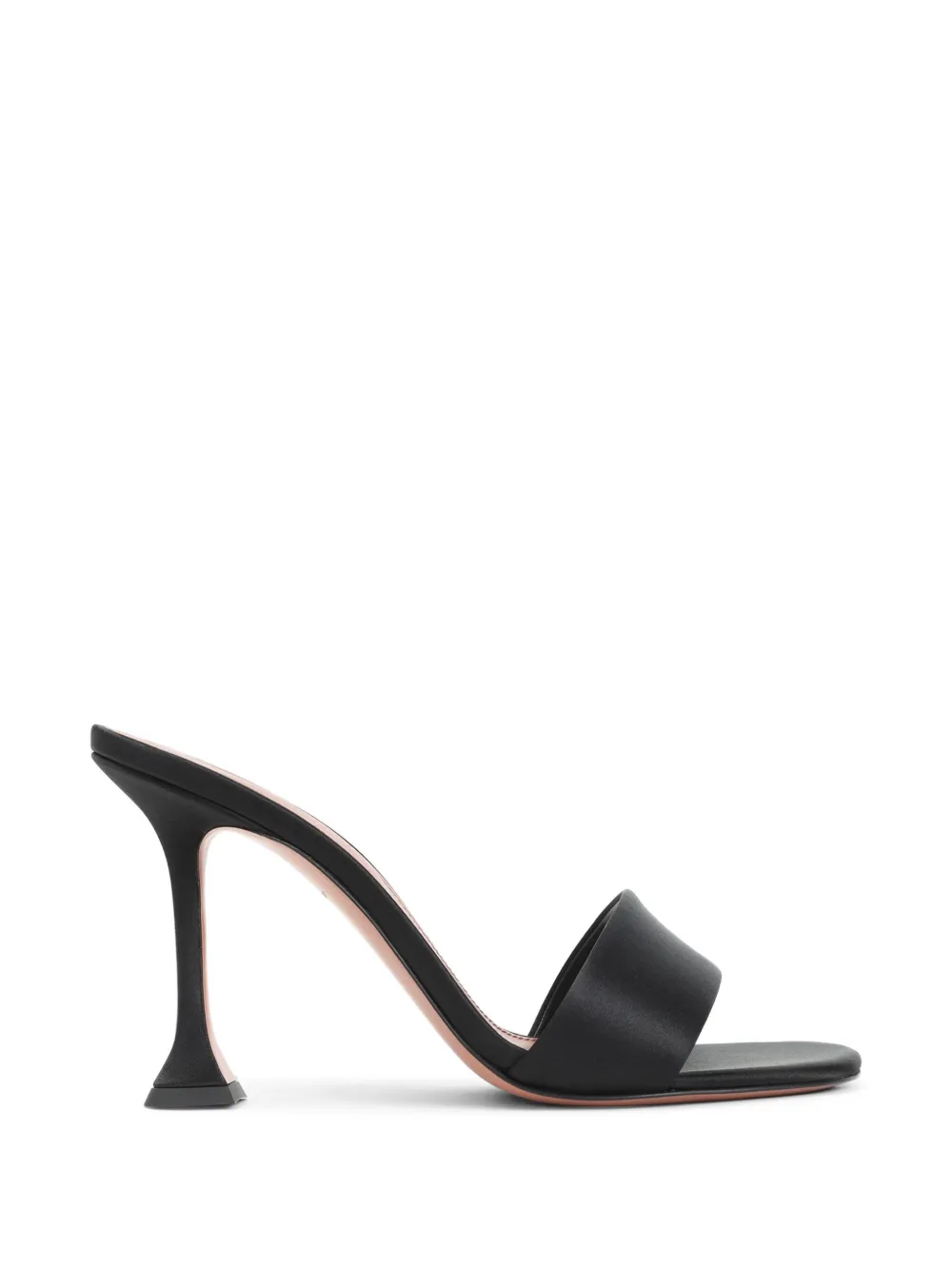 Amina Muaddi Andrea Slipper sandals Zwart
