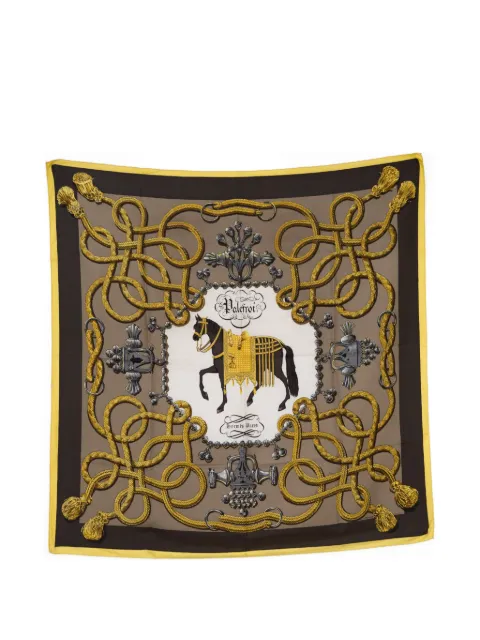 Hermès Pre-Owned 1966 Palefroi silk scarf