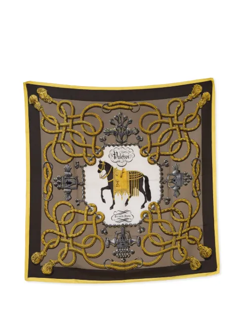 Hermès Pre-Owned 1966 Palefroi silk scarf