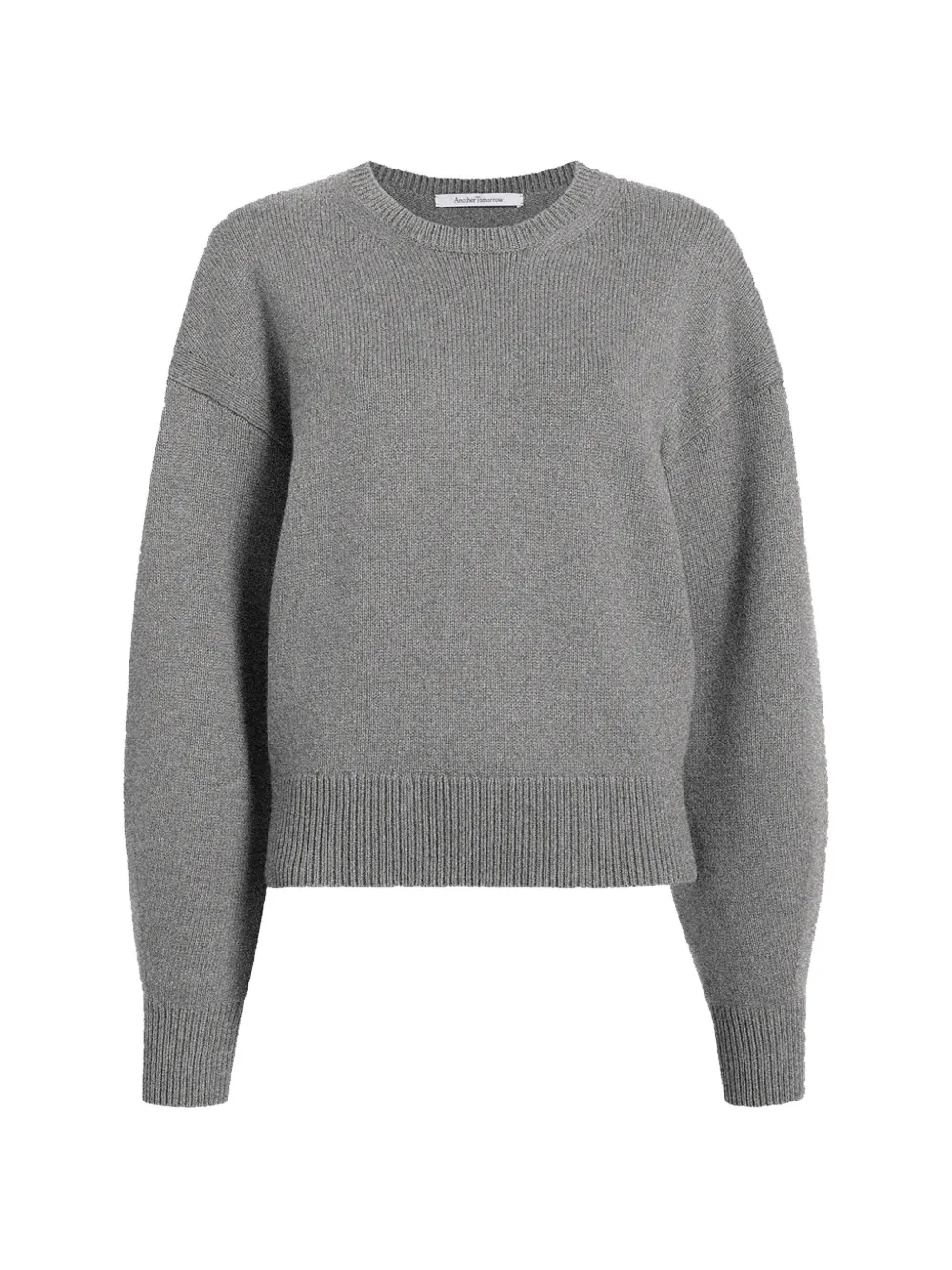 Another Tomorrow cashmere-knit sweater - Grey