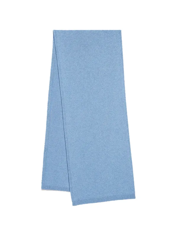 Another Tomorrow Cashmere Scarf in Blue