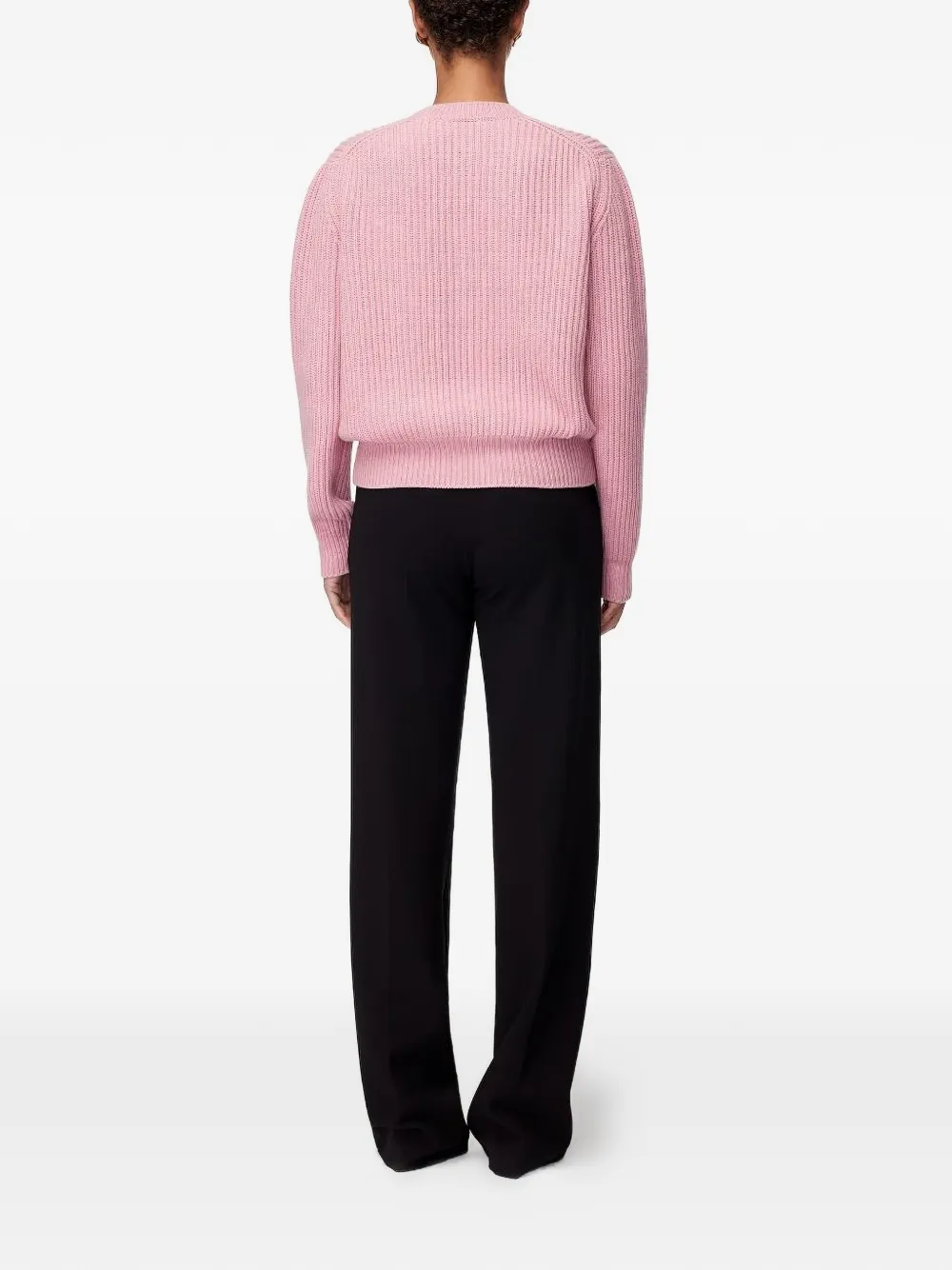 Another Tomorrow Kasjmier trui Roze