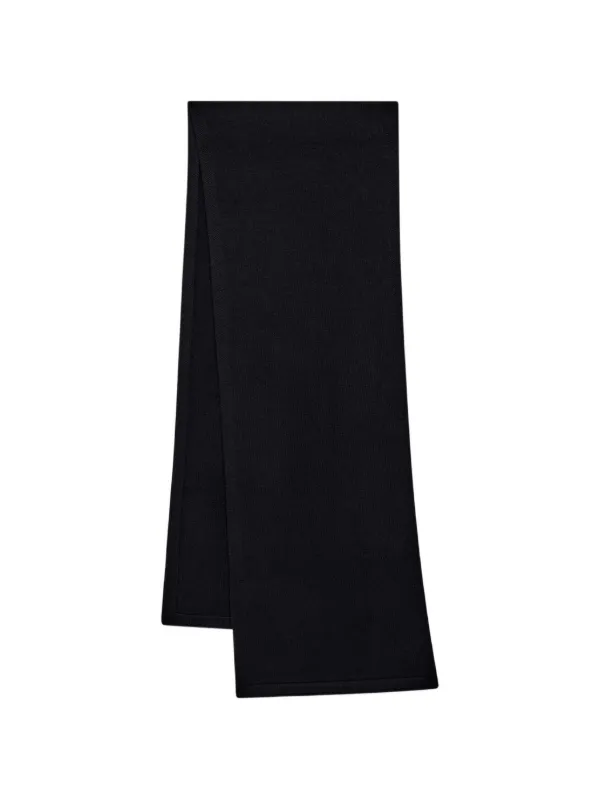 Another Tomorrow Cashmere Shawl Scarf in Black