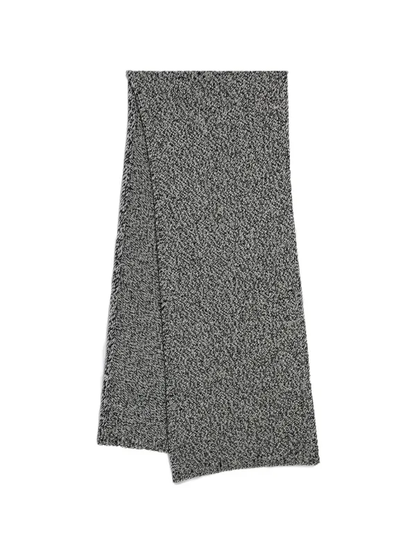 Another Tomorrow Cashmere Scarf in Black