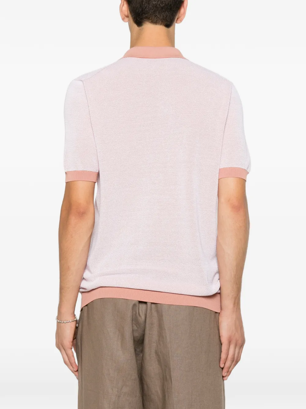 Gran Sasso Fijngebreid T-shirt Roze