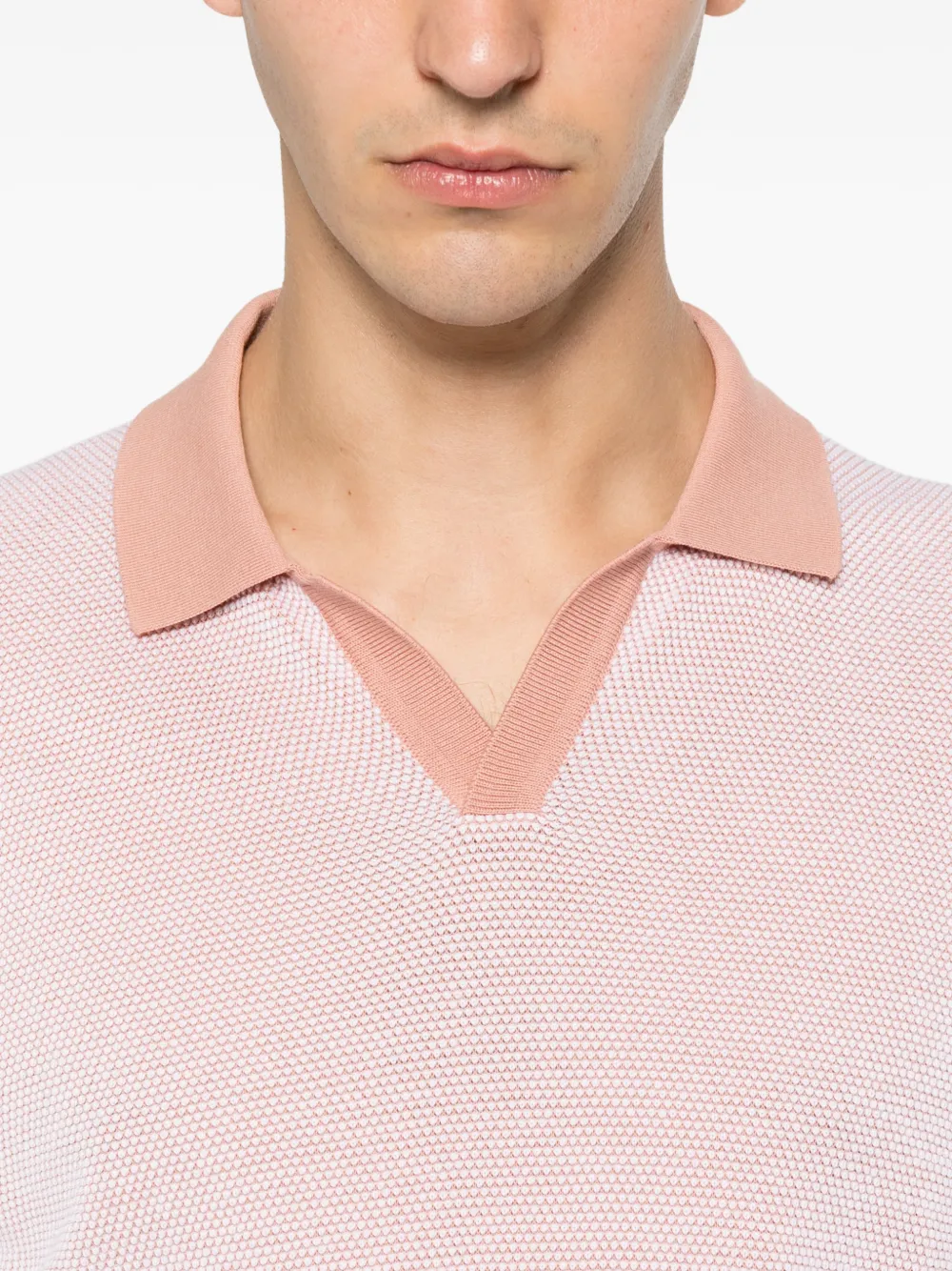 Gran Sasso Fijngebreid T-shirt Roze