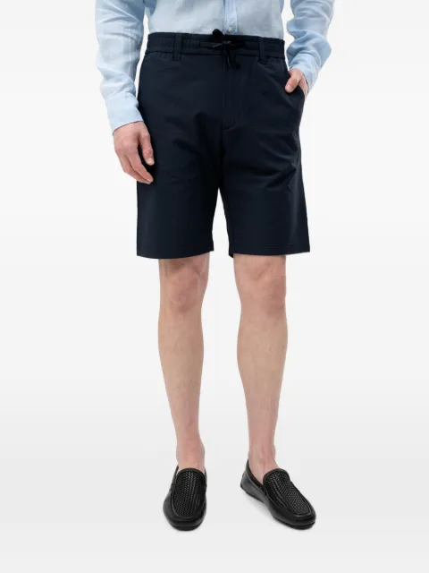 BOSS seersucker drawstring shorts